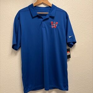 New Nike Dri-Fit westlake highschool Polo Tee Men’s Size Large blue athletic fit